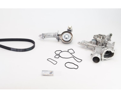 Water pump + Multi V-belt set 5PK1230WP1 Contitech, Image 2