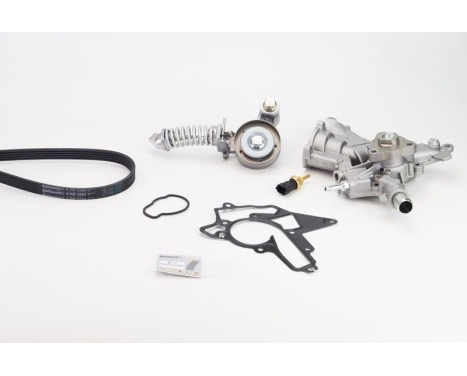 Water pump + Multi V-belt set 5PK1230WP2 Contitech, Image 2