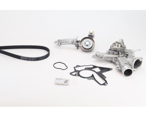 Water pump + Multi V-belt set 5PK1230WP3 Contitech, Image 2
