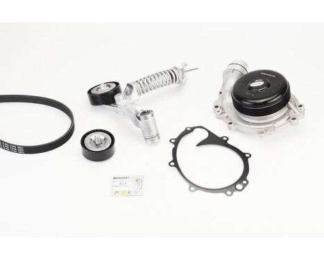 Water pump + Multi V-belt set 5PK1745WP1 Contitech, Image 2