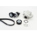 Water pump + Multi V-belt set 6PK1870WP1 Contitech, Thumbnail 2