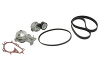 Water pump + Multi V-belt set KP166PK1043 Gates