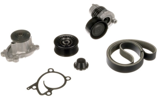 Water pump + Multi V-belt set KP17PK1570 Gates