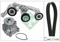 Water pump + Multi V-belt set