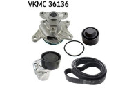 Water pump + Multi V-belt set