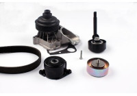 Water pump + Multi V-belt set