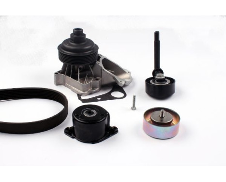 Water pump + Multi V-belt set
