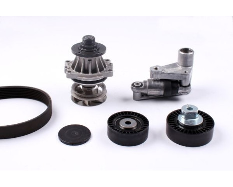 Water pump + Multi V-belt set
