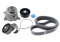 Water pump + Multi V-belt set