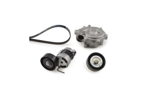 Water Pump + V-Ribbed Belt Kit Micro-V® Kit KP116PK1873 Gates