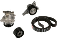 Water Pump + V-Ribbed Belt Kit Micro-V® Kit KP17PK1705 Gates