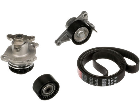 Water Pump + V-Ribbed Belt Kit Micro-V® Kit KP17PK1705 Gates