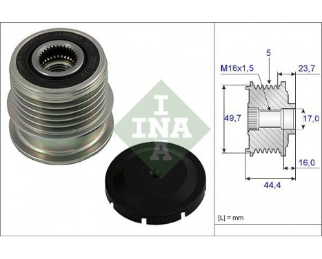 Alternator Freewheel Clutch 535001110 Ina