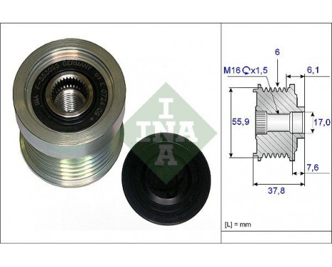 Alternator Freewheel Clutch 535007210 Ina