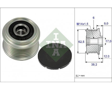 Alternator Freewheel Clutch 535021910 Ina