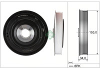 Belt Pulley, crankshaft 544007910 Ina