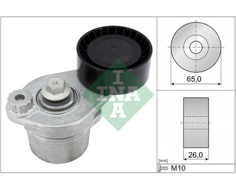 Belt tensioner, Poly V-belt 534 0714 10 Ina