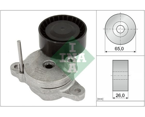 Belt tensioner, Poly V-belt 534 0795 10 Ina