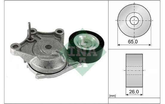 Belt tensioner, Poly V-belt 534 0903 10 Ina