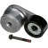 Belt tensioner, Poly V-belt T38507 Gates