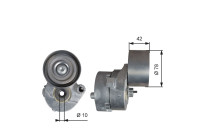 Belt tensioner, Poly V-belt T38560 Gates