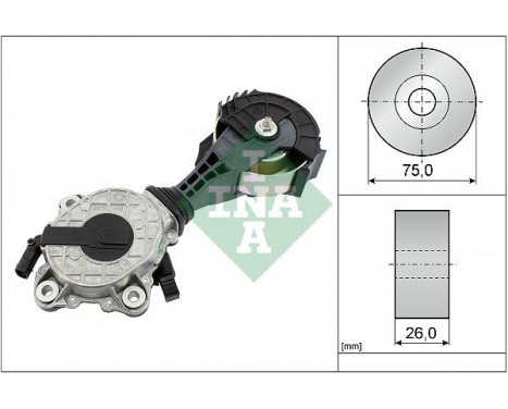 Belt Tensioner, V-ribbed belt 534 0425 10 Ina