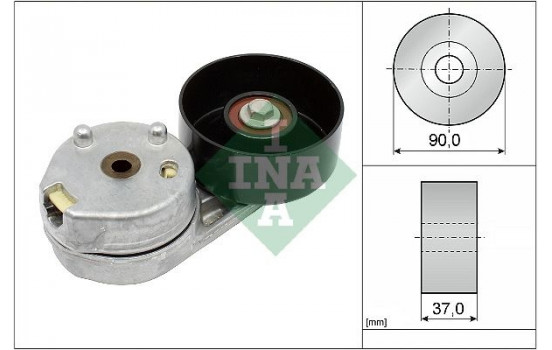 Belt Tensioner, V-ribbed belt 534 0681 10 Ina