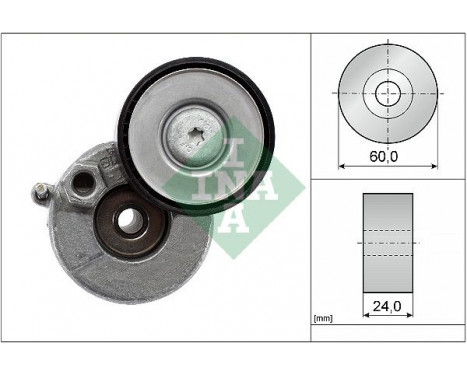 Belt Tensioner, V-ribbed belt 534 0728 10 Ina