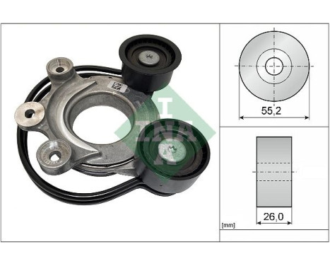 Belt Tensioner, V-ribbed belt 534 0827 10 Ina