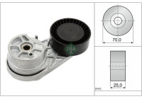 Belt Tensioner, V-ribbed belt 534072510 Ina