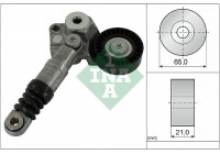 Belt Tensioner, V-ribbed belt 534073510 Ina