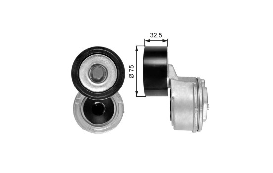 Belt Tensioner, v-ribbed belt FleetRunner? T38640 Gates