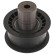 Deflection/Guide Pulley, timing belt 10046 FEBI