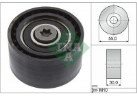 Deflection/Guide Pulley, timing belt 532 0874 10 Ina