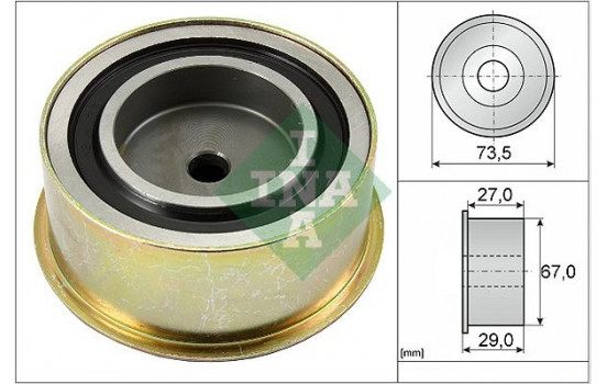 Deflection/Guide Pulley, timing belt 532003510 Ina