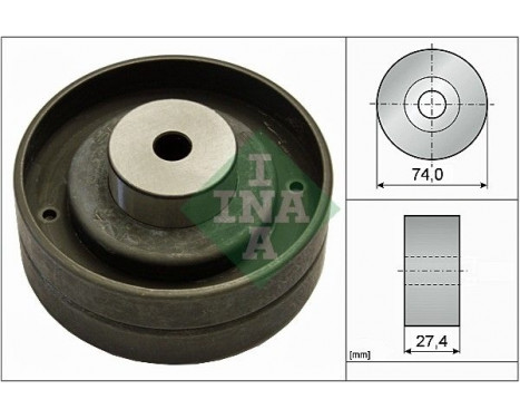 Deflection/Guide Pulley, timing belt 532005110 Ina