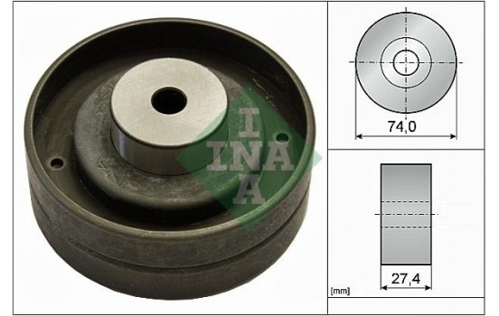 Deflection/Guide Pulley, timing belt 532005110 Ina