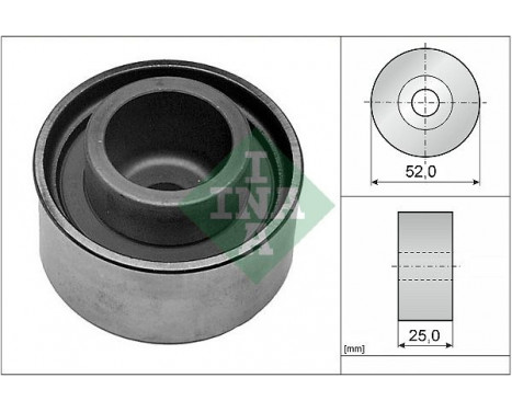 Deflection/Guide Pulley, timing belt 532006820 Ina