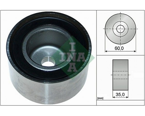 Deflection/Guide Pulley, timing belt 532008420 Ina