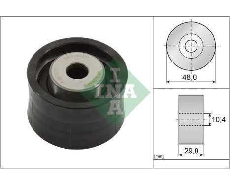 Deflection/Guide Pulley, timing belt 532009310 Ina