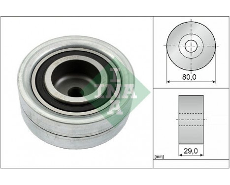 Deflection/Guide Pulley, timing belt 532011110 Ina