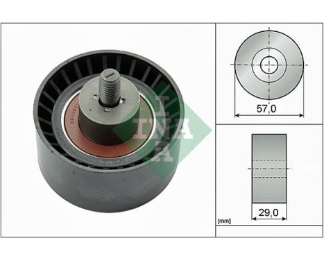 Deflection/Guide Pulley, timing belt 532012010 Ina