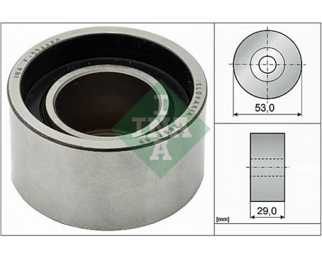 Deflection/Guide Pulley, timing belt 532012120 Ina