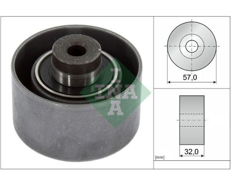 Deflection/Guide Pulley, timing belt 532014210 Ina