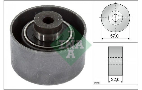 Deflection/Guide Pulley, timing belt 532014210 Ina