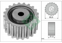 Deflection/Guide Pulley, timing belt 532022010 Ina