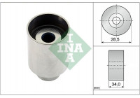 Deflection/Guide Pulley, timing belt 532023610 Ina