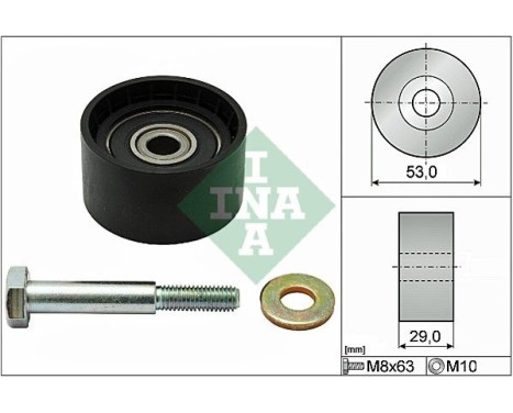 Deflection/Guide Pulley, timing belt 532028710 Ina