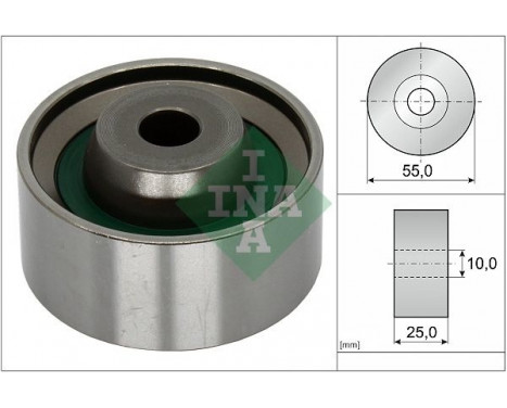 Deflection/Guide Pulley, timing belt 532031420 Ina