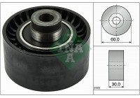 Deflection/Guide Pulley, timing belt 532034510 Ina